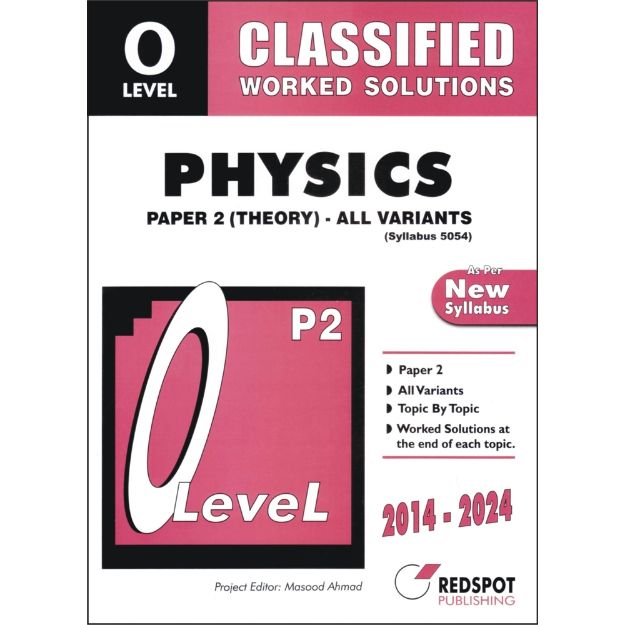 Picture of O Level Classified Physics P2 (All Variants)