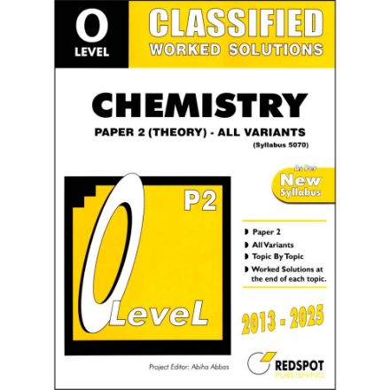 Picture of O Level Classified Chemistry P2 (All Variants)